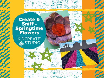 Create & Sniff-Springtime Flowers Workshop (4-10 Years)